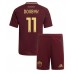 Maillot de foot AS Roma Artem Dovbyk #11 Domicile vêtements enfant 2024-25 Manches Courtes (+ pantalon court)